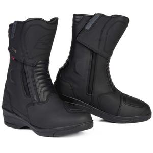 Stivali da moto da donna Ozone Rapid Black Matte