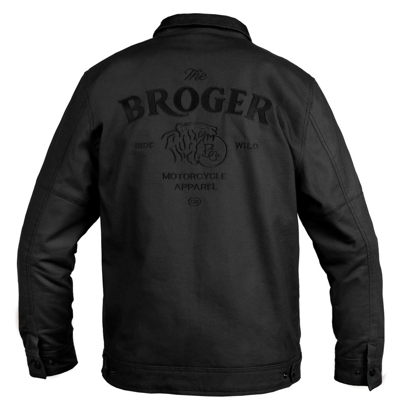 Giacca da moto BROGER Montana nero Saldi