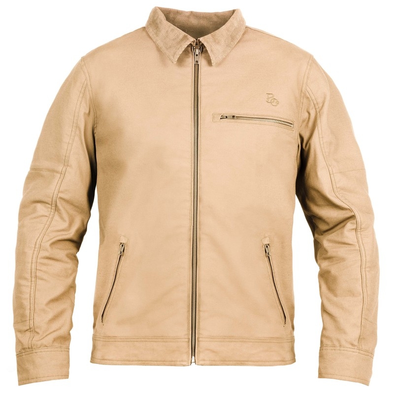 Giacca da moto BROGER Montana marrone chiaro Saldi