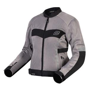 Giacca da moto donna Ozone Dart champagne Saldi