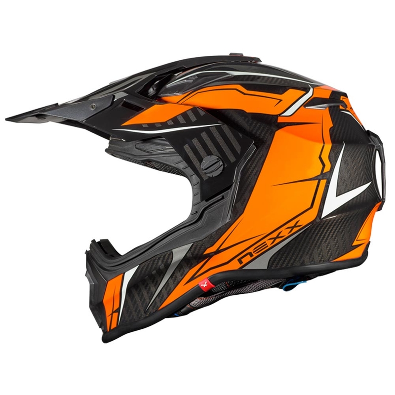 Enduro přilba NEXX X.WRL Atika černo-oranžová výprodej