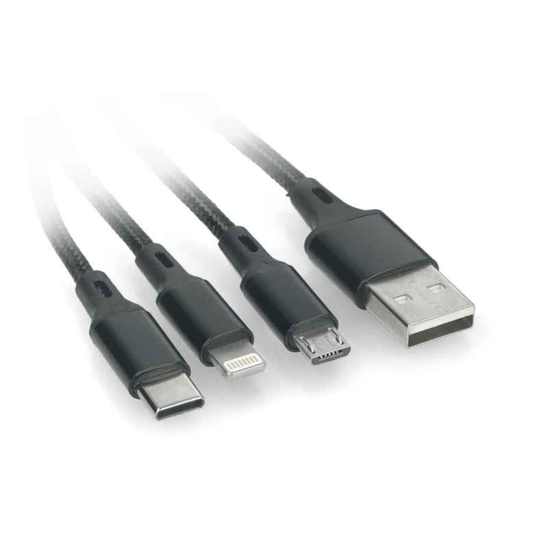 Cavo USB 3in1 MotoZem