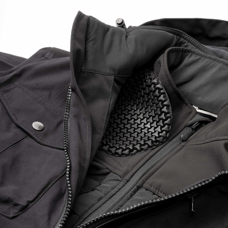 Giacca da moto BROGER Alaska nero