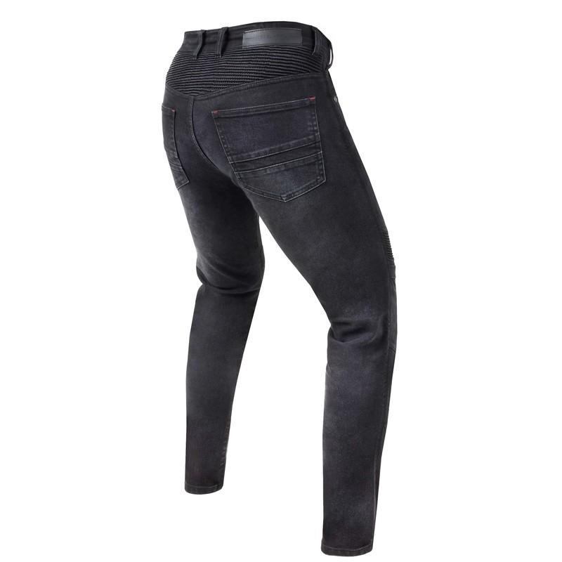 Jeans da moto Rebelhorn Eagle III, neri lavati