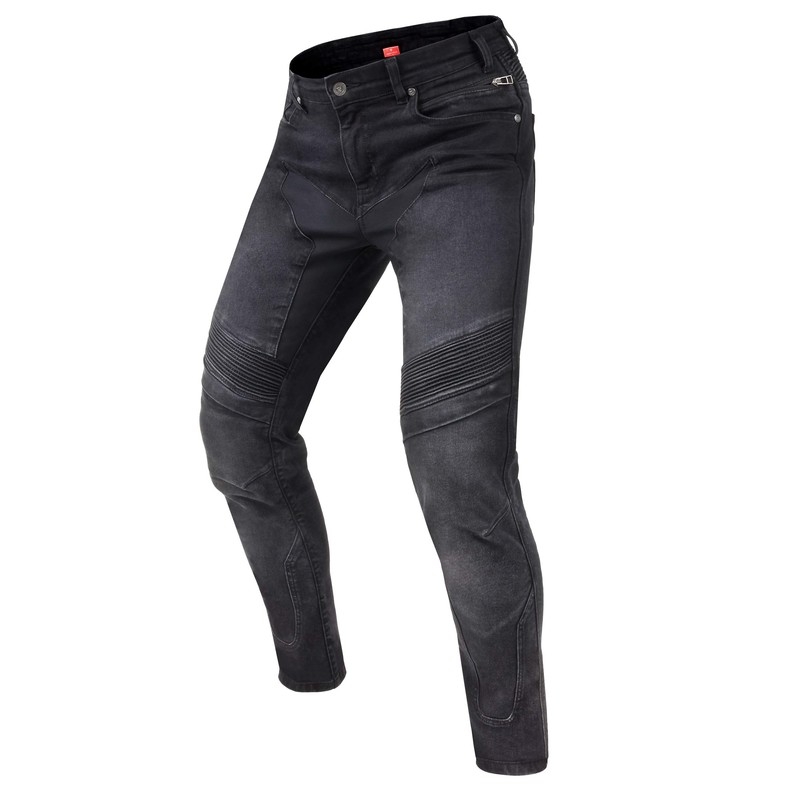 Jeans da moto Rebelhorn Eagle III, neri lavati