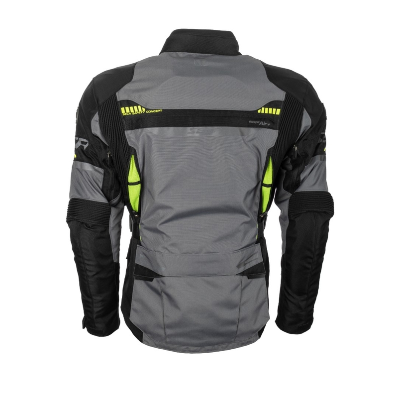 Giacca da moto SECA Arrakis II grigio-nero Saldi