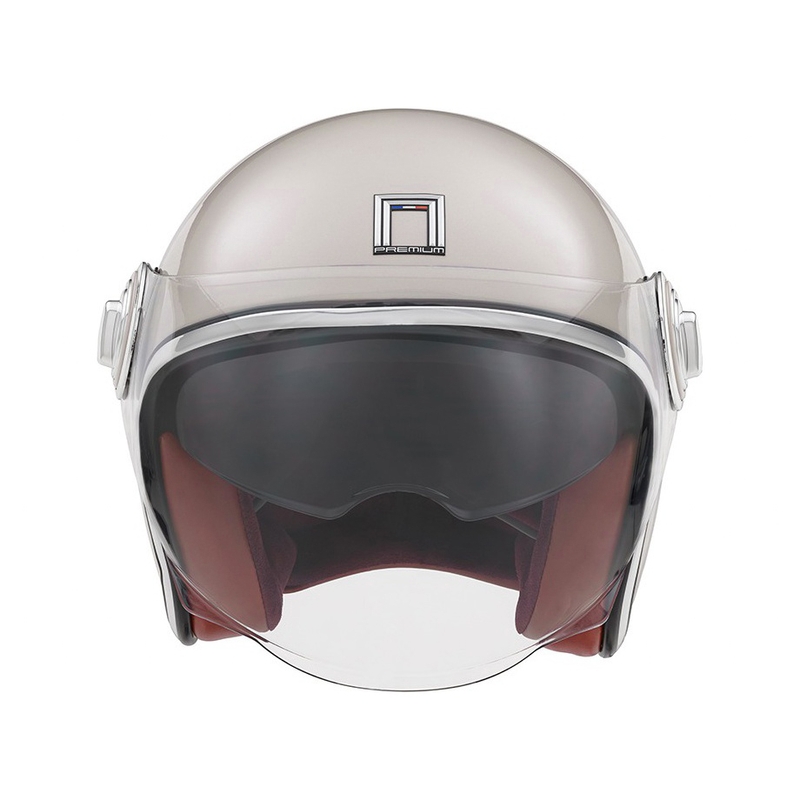Casco aperto NOX PREMIUM Heritage rosa champagne