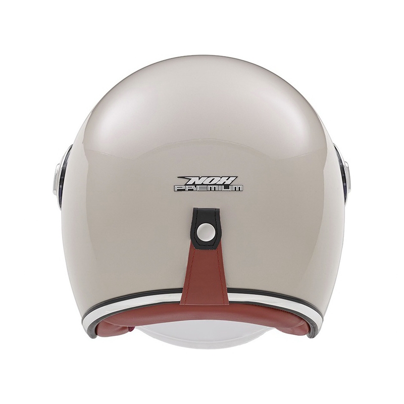 Casco aperto NOX PREMIUM Heritage rosa champagne
