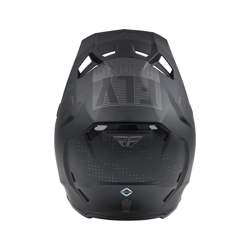 Casco da motocross FLY Racing Formula CC Primary nero-grigio opaco