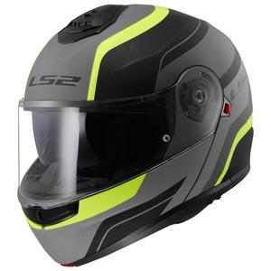 Casco ribaltabile LS2 FF908 Strobe II Monza nero-giallo fluo