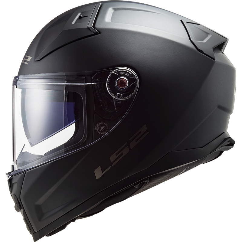 Casco integrale da moto LS2 FF811 Vector II Solid nero opaco