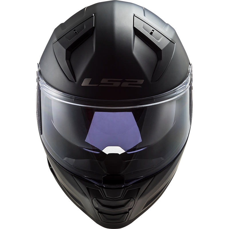 Casco integrale da moto LS2 FF811 Vector II Solid nero opaco