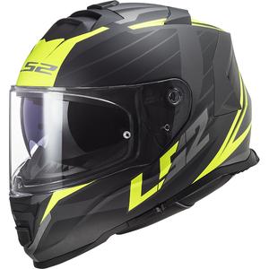 Casco moto integrale LS2 FF800 Storm II Nerve nero-giallo fluo