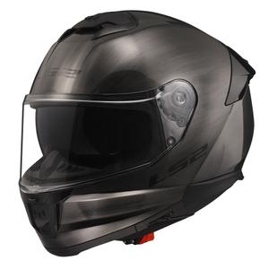 LS2 FF808 Stream II Jeans Casco da moto integrale in titanio
