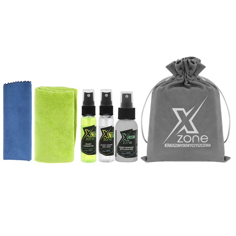 Kit di viaggio per la cura del casco XZONE