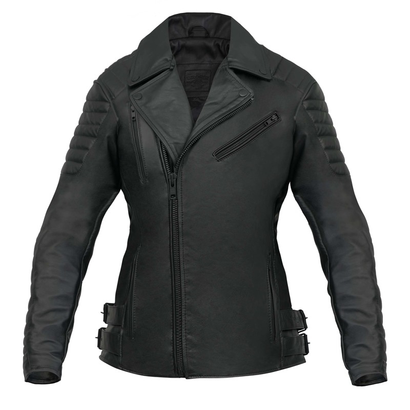 Giacca da moto da donna BROGER Ohio nero Saldi