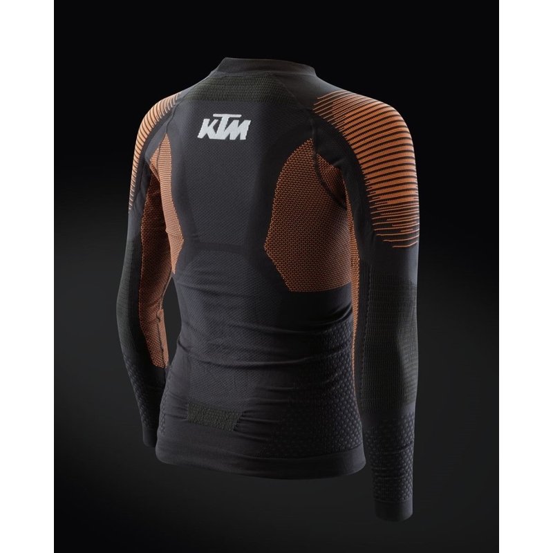 Maglia termica a maniche lunghe KTM Performance nero-arancio