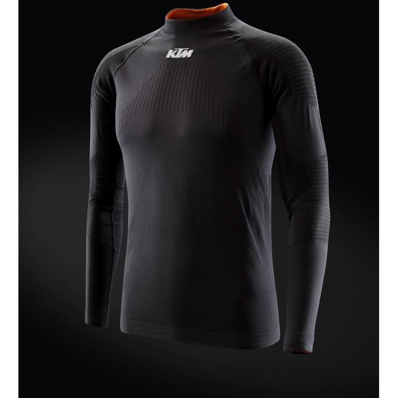 Maglia termica KTM Touring a maniche lunghe nero-arancio
