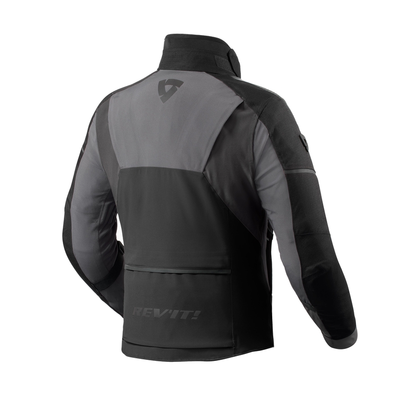 Bunda na motorku Revit Inertia H2O černo-antracitová