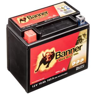 Batteria al gel Banner Bike Bull Gel 12V, YTX12-BS, 10AH, 160A