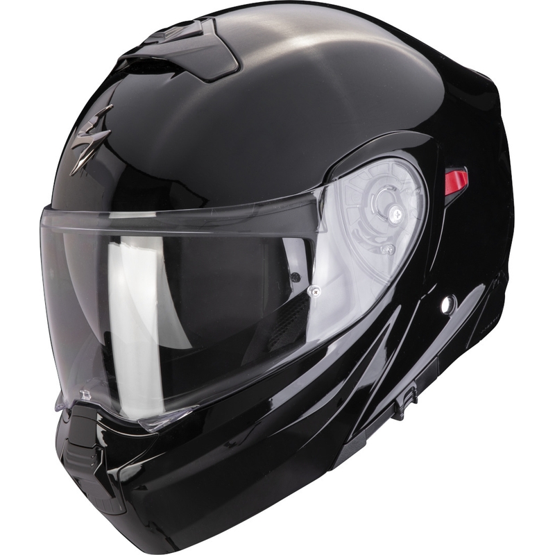 Casco moto apribile Scorpion EXO-930 EVO Solid nero