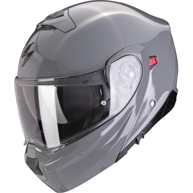 Casco moto apribile Scorpion EXO-930 EVO Solid grigio