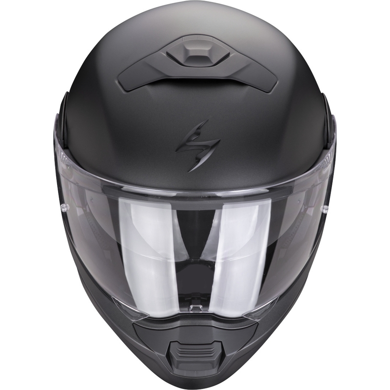 Casco moto apribile Scorpion EXO-930 EVO Solid nero opaco