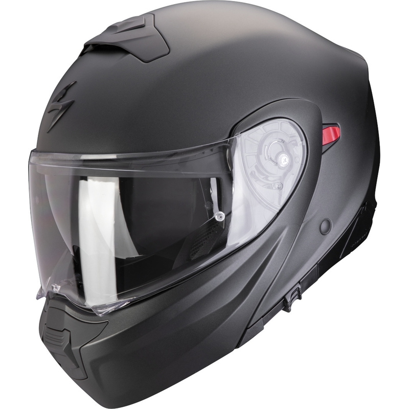 Casco moto apribile Scorpion EXO-930 EVO Solid nero opaco