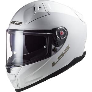LS2 FF811 Vector II Casco integrale bianco solido per motociclisti