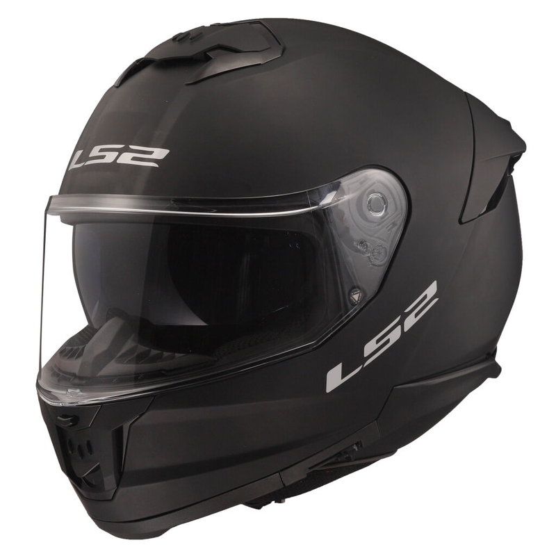 LS2 FF808 Stream II casco moto integrale nero opaco