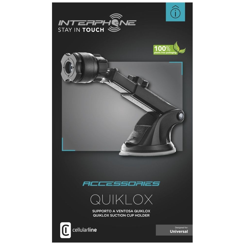 QUIKLOX Impugnatura per interfono con ventosa