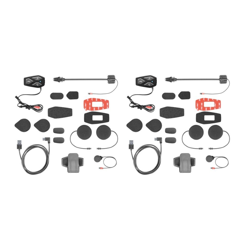 Auricolare Bluetooth Interphone U-COM3 Twin Pack