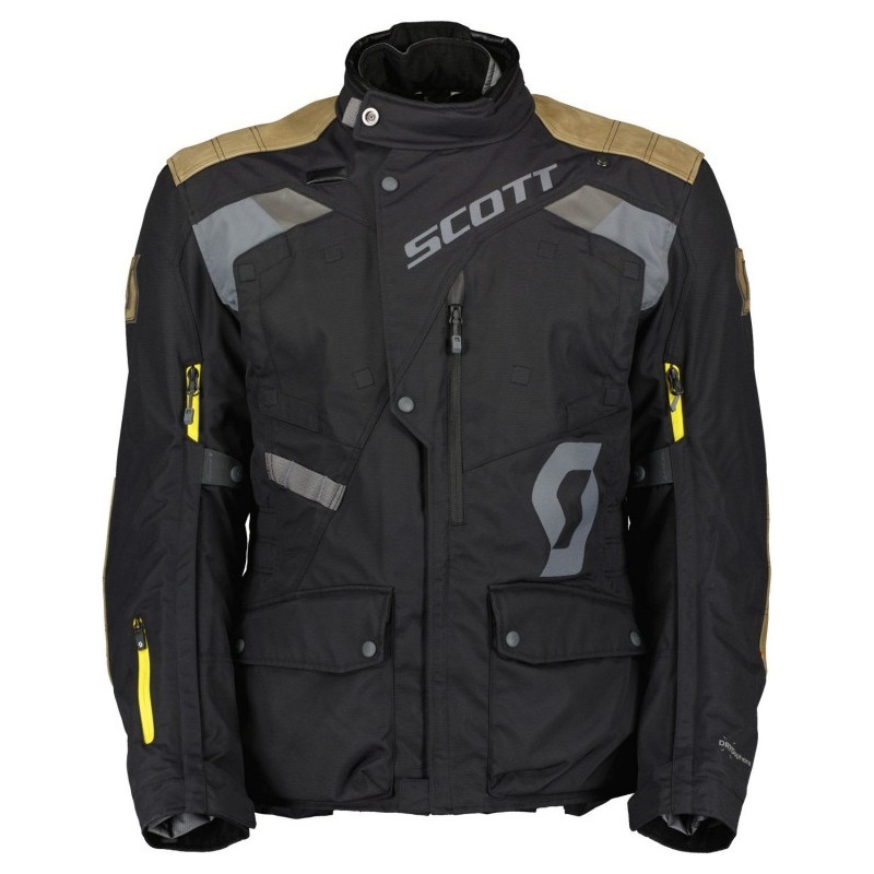 Giacca da moto SCOTT Dualraid Dryo nera estesa