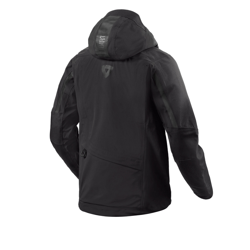Giacca da moto Revit Component 2 H2O nera