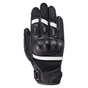 Guanti da moto Oxford RP-6S da donna, bianchi e neri