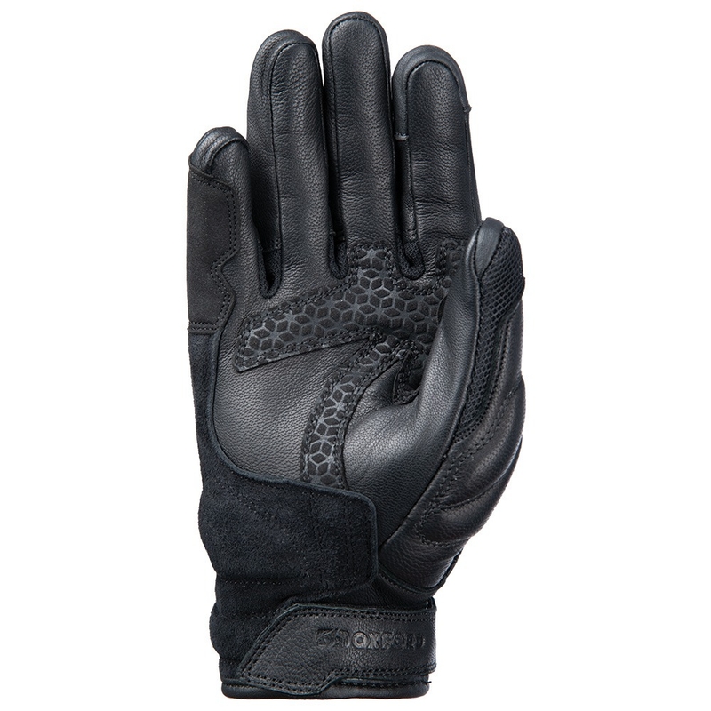 Guanti da moto Oxford RP-6S da donna, bianchi e neri