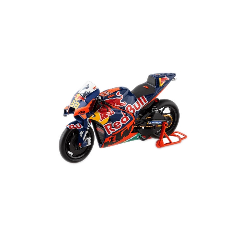 Modello di moto MotoGP KTM Red Bull Racing RC16 #33 Brad Binder 1:12