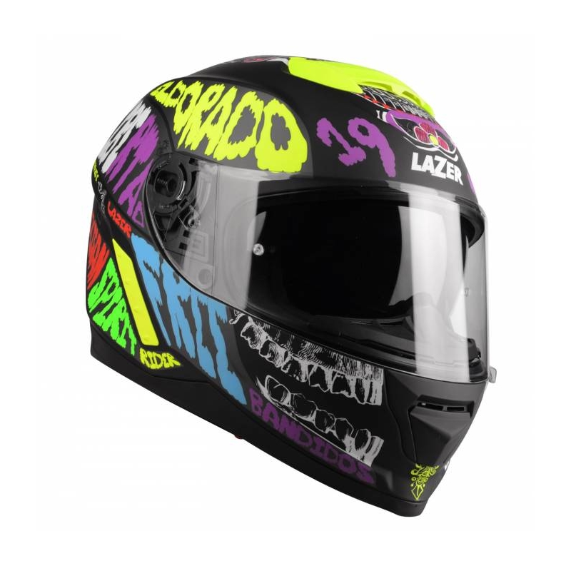 Casco moto integrale Lazer Rafale Mexicana multicolore