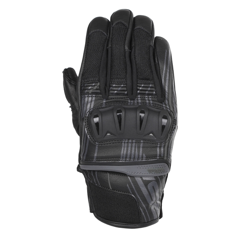 Guanti da moto RSA Sprint nero-grigio