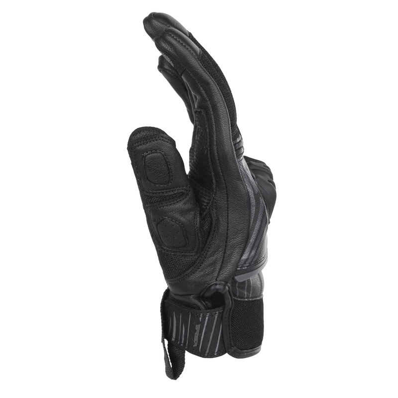Guanti da moto RSA Sprint nero-grigio