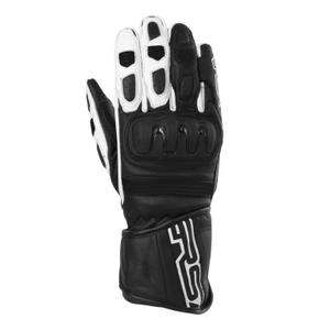 Guanti da moto RSA Gappa 2 bianco e nero