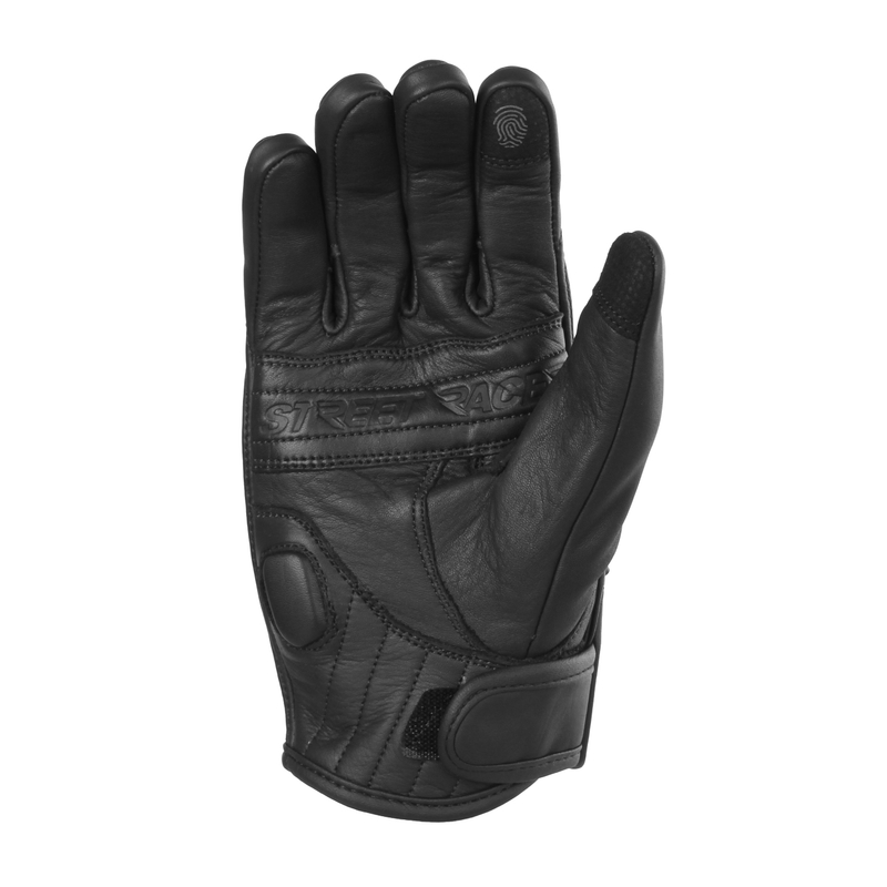 Street Racer Striker 2 Guanti da moto neri