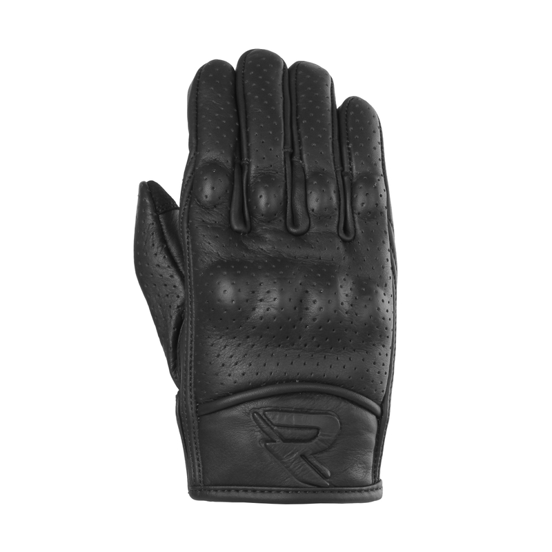 Guanti moto Street Racer Striker 2 nero perforato