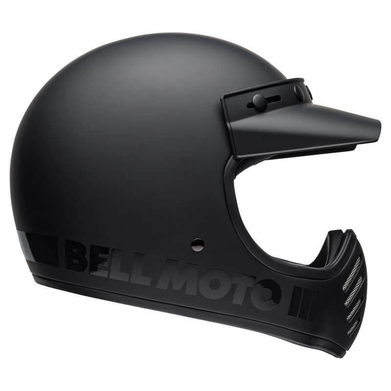 Přilba na motorku Bell Moto-3 Classic černá matná