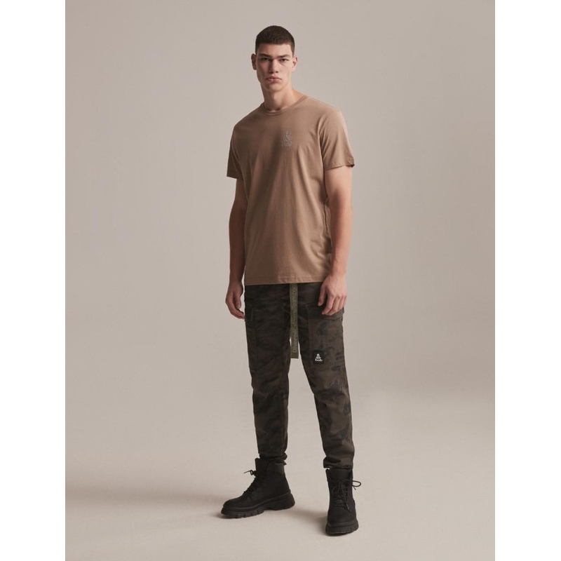 Maglietta DAKAR DKR Logo 423 marrone