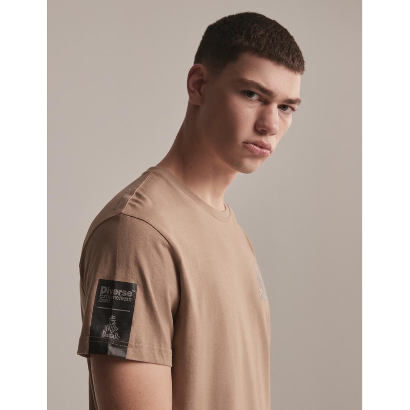 Maglietta DAKAR DKR Logo 423 marrone