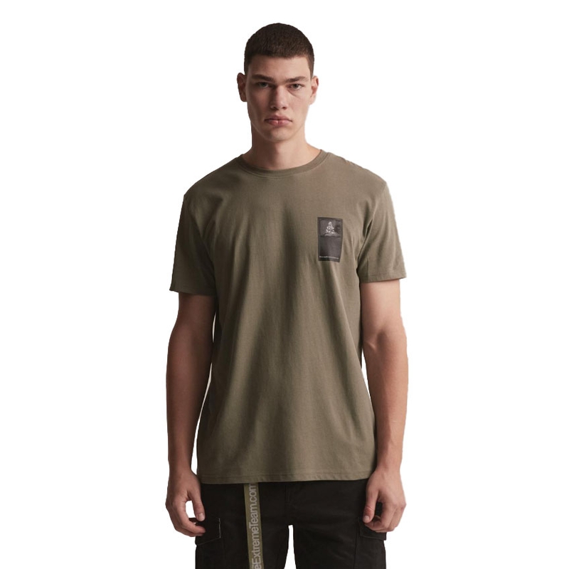 Maglietta DAKAR DKR Patch kaki