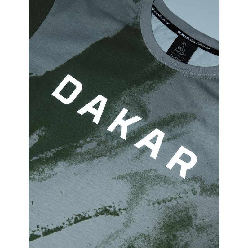 Maglietta DAKAR DKR Over grey Saldi