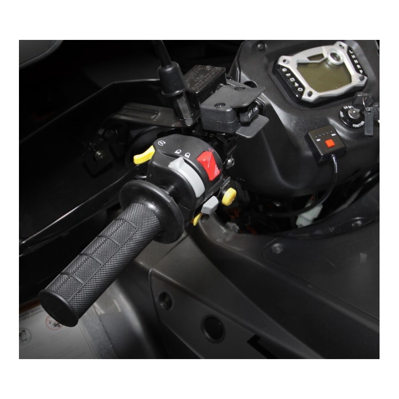 Impugnature riscaldate SHARK LOCK-ON nero