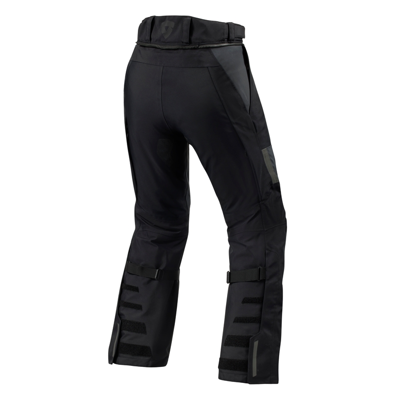 Pantaloni moto Revit Lamina GTX donna nero-antracite cropped